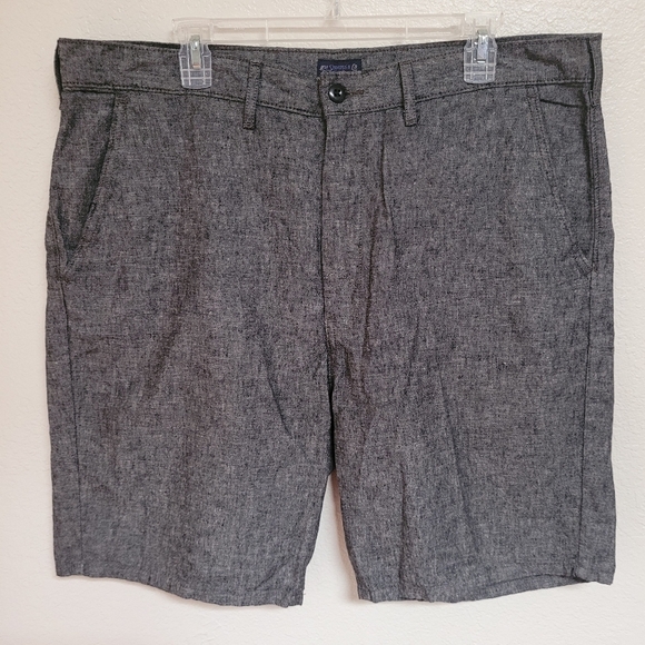 Levi's Linen Blend Gray Shorts - Picture 1 of 6